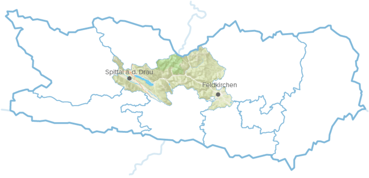 Nockberge map